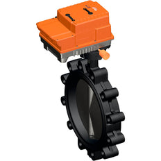 Belimo Butterfly Valve DN250/PN16 Lug 24VAC/DC Modulating Fail-Safe GGG40 EPDM IP67 ISO 5211 2xSPDT BACnet 35s 160Nm D6250WL/PRKCA-BAC-S2-T-250