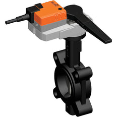 Belimo Butterfly Valve DN25/PN16 Lug 100-240VAC 2&3-Point GGG40 EPDM IP54 ISO 5211 90s 20Nm D625NL/SR230A-5