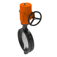 Belimo Butterfly Valve DN350/PN16 Wafer 120-240VAC/DC Modulating GGG40 EPDM IP67 ISO 5211 MFT Terminals 44s 1000Nm D6350N/SY7-230A-MF-T