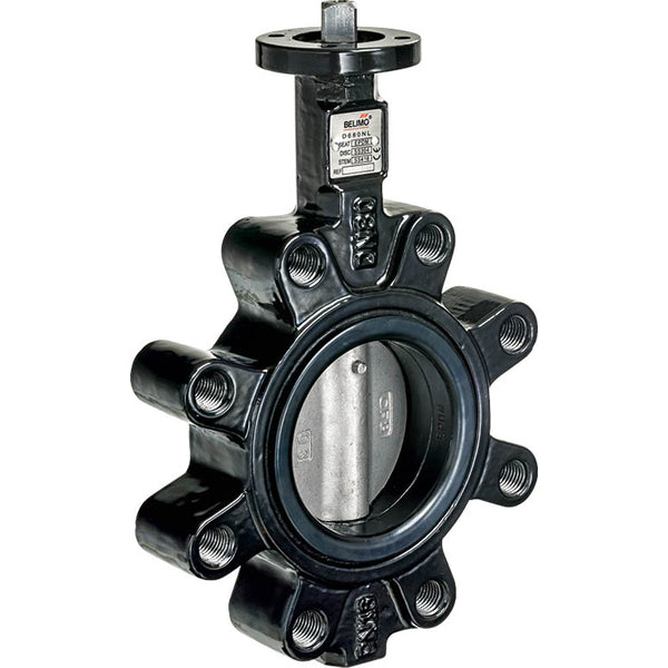 Belimo Butterfly Valve DN100/PN16 Lug 120-240VAC/DC Open/Close GGG40 EPDM IP54 ISO 5211 35s 90Nm D6100NL/DRC230A-5
