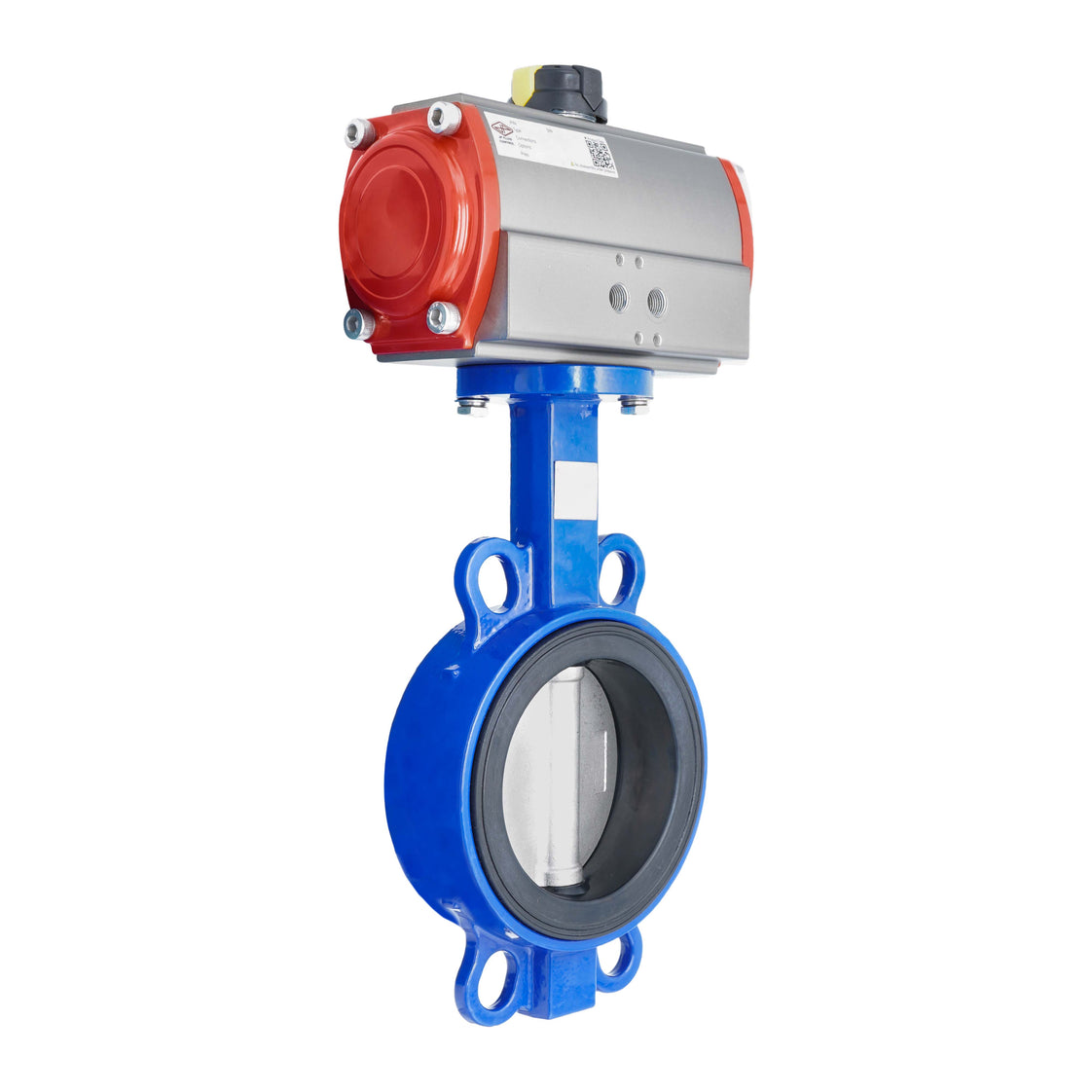 Pneumatic Butterfly Valve DN80 (3 inch) Lug Cast Iron GGG 40 EPDM Double Acting