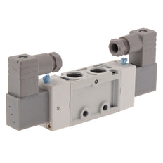 NPT 1/4'' 110V AC 5/2-Way Bi-stable Solenoid Valve 2-8bar MVSC1