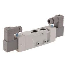 NPT 1/4'' 24V DC 5/3-Way Center closed Solenoid Valve 3-8bar MVSC1