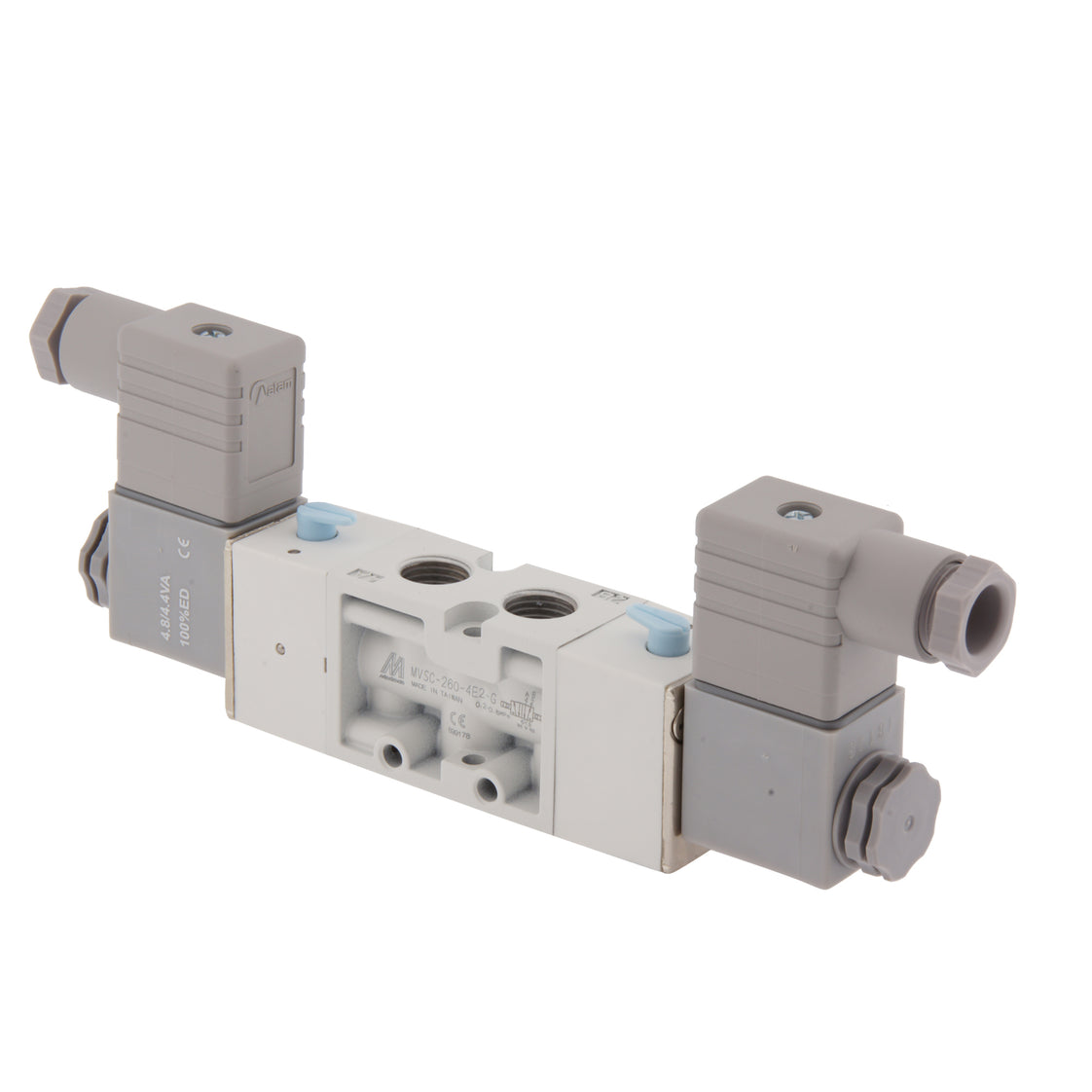 NPT 1/8'' 110V AC 5/2-Way Bi-stable Solenoid Valve 2-8bar MVSC