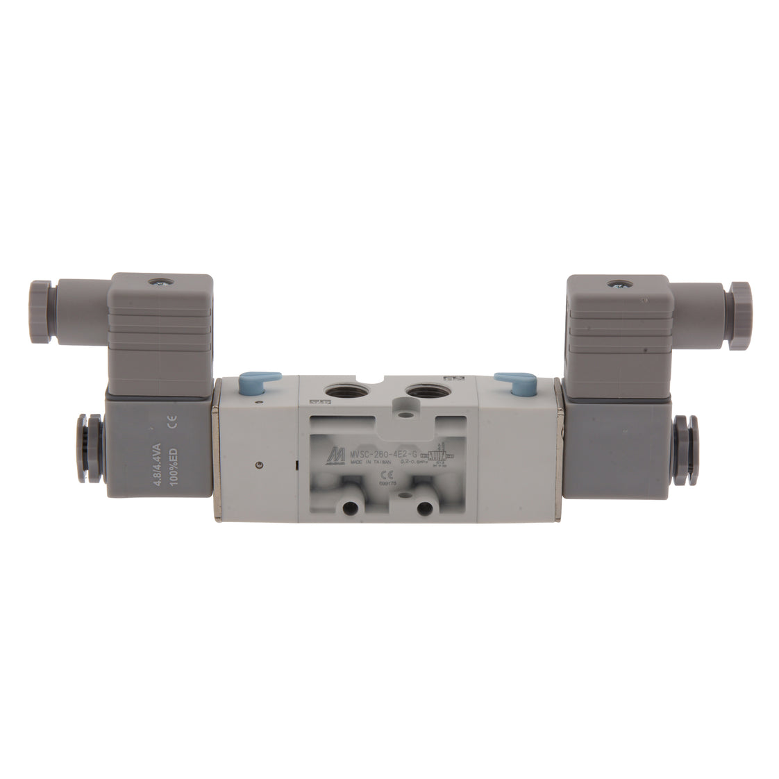 NPT 1/8'' 24V DC 5/2-Way Bi-stable Solenoid Valve 2-8bar MVSC