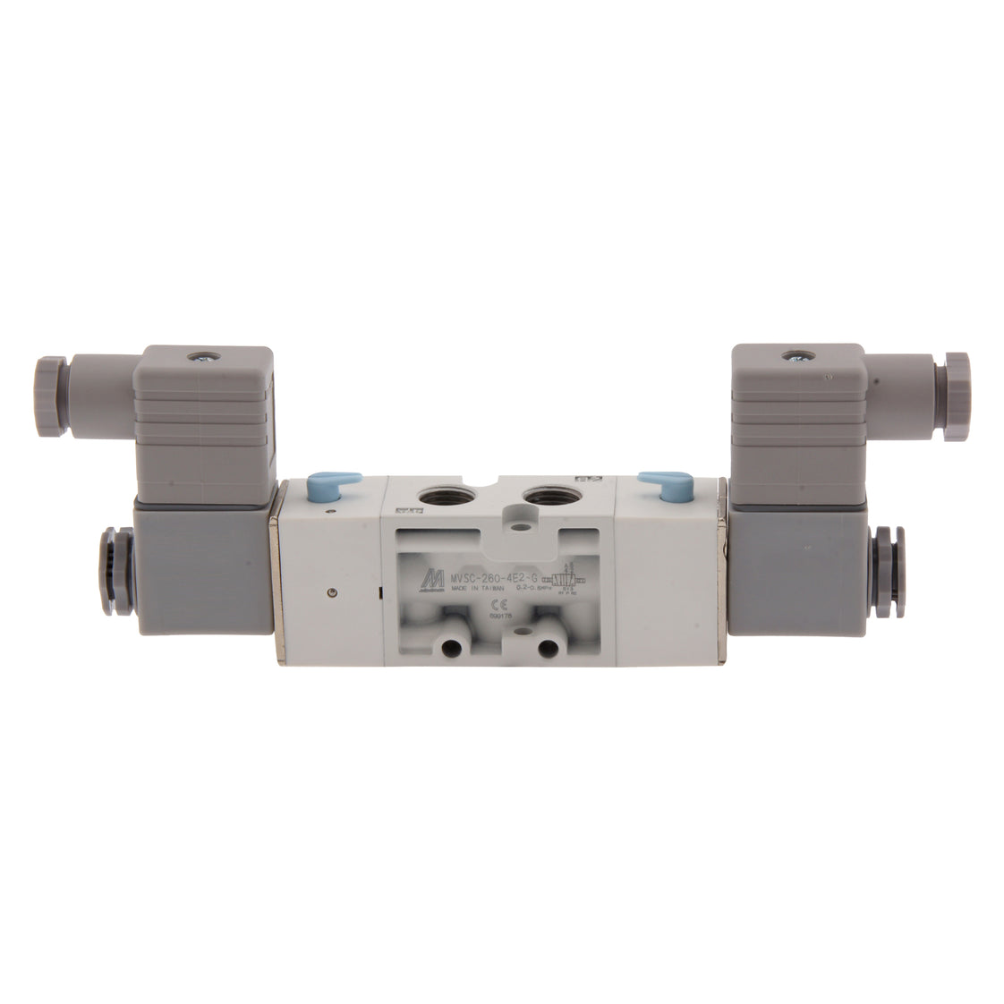 NPT 1/4'' 110V AC 5/2-Way Bi-stable Solenoid Valve 2-8bar MVSC