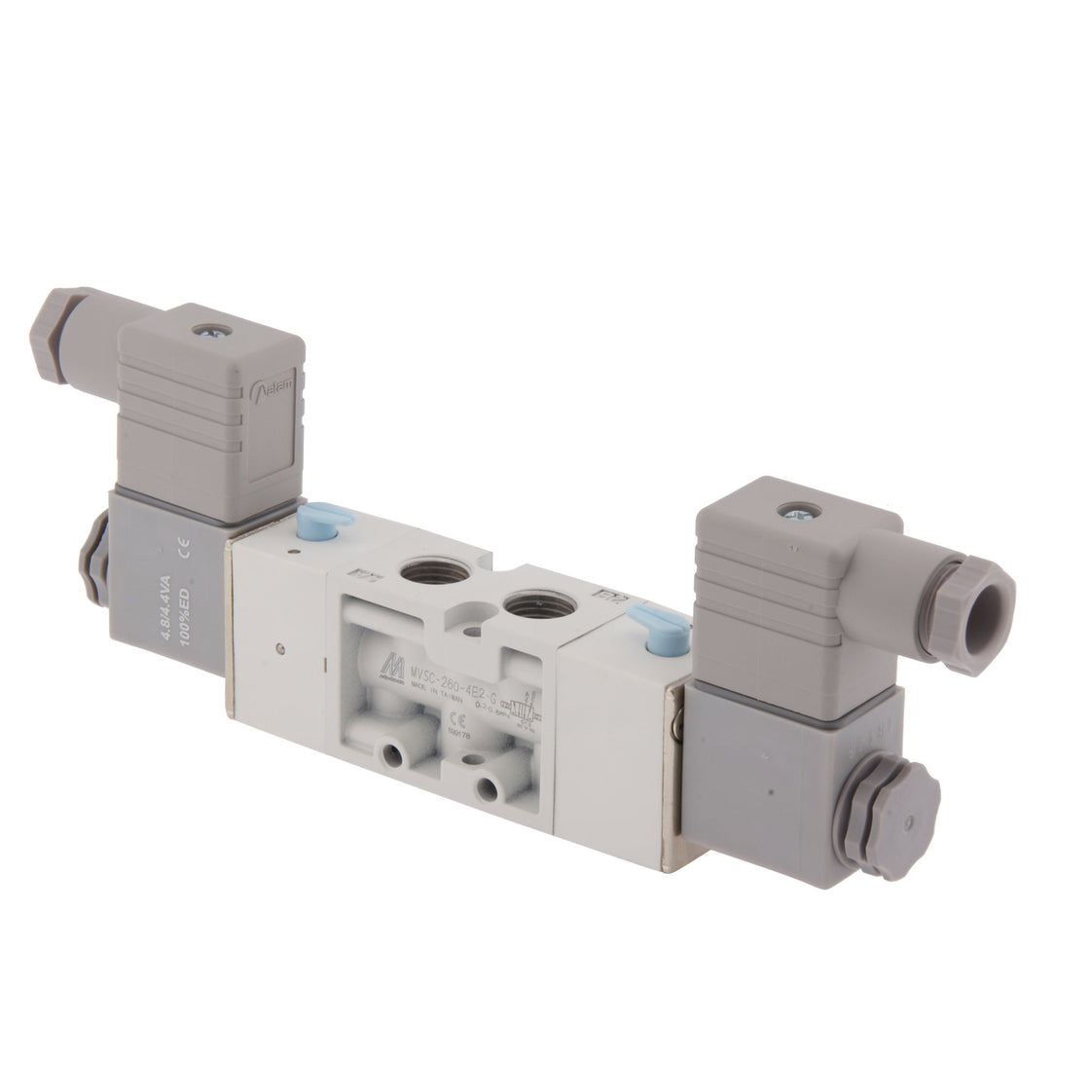 G1/4'' 24V DC 5/2-Way Bi-stable Solenoid Valve 2-8bar MVSC-260