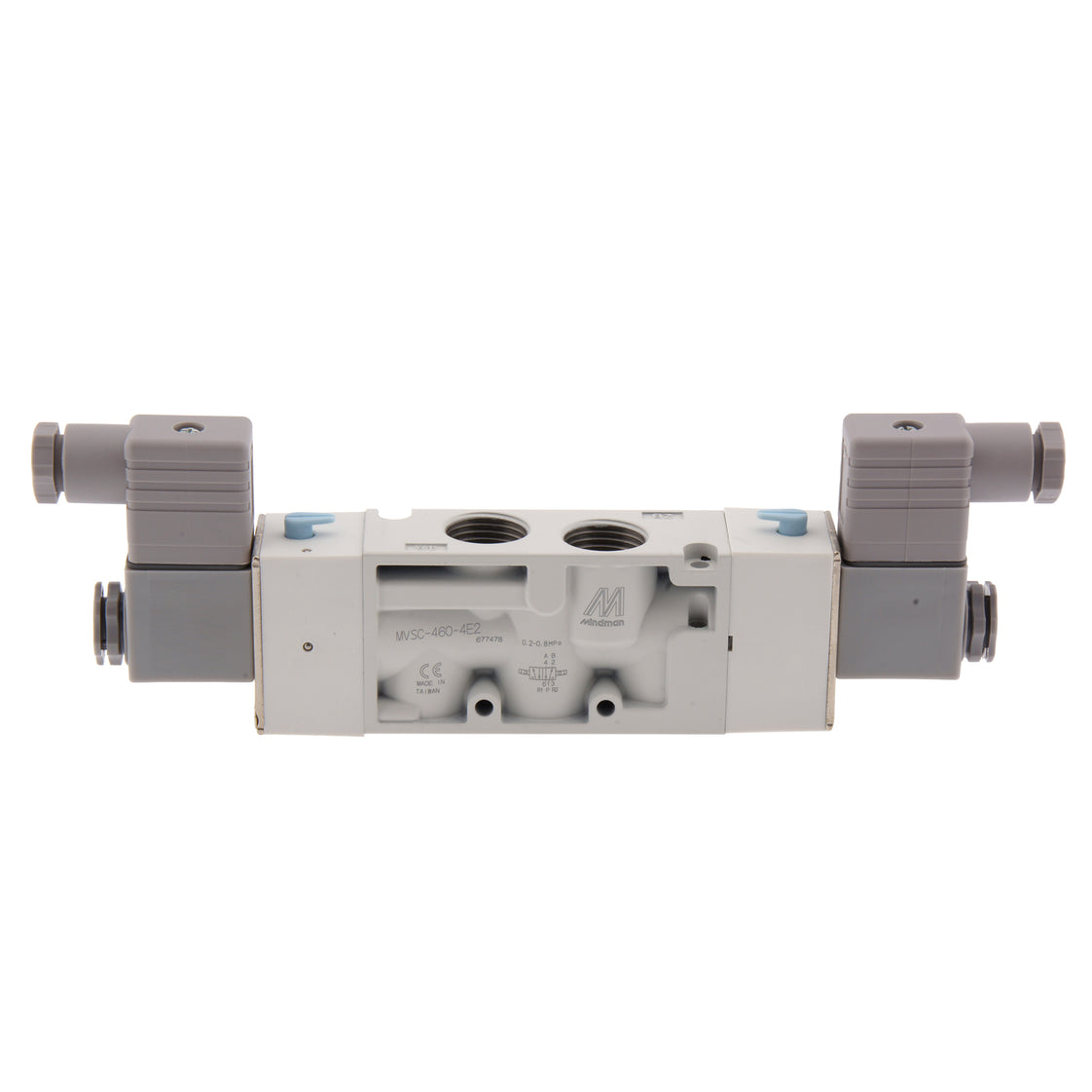NPT 1/2'' 24V DC 5/2-Way Bi-stable Solenoid Valve 2-8bar MVSC