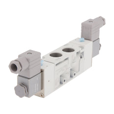 G1/2'' 24V DC 5/2-Way Bi-stable Solenoid Valve 2-8bar MVSC