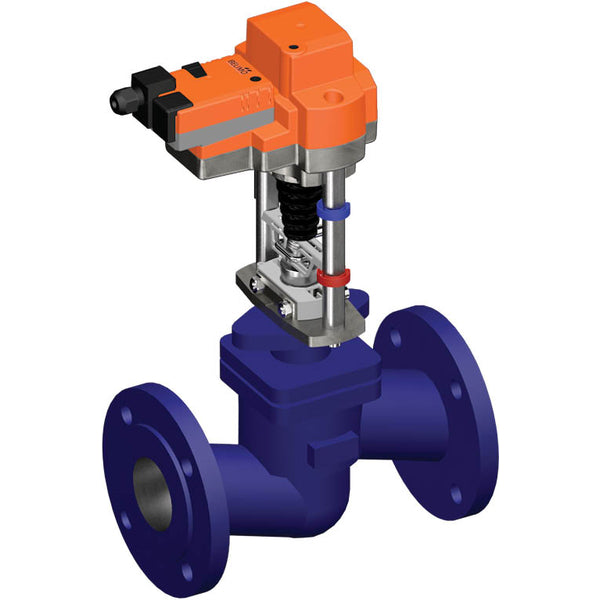 Belimo Globe Valve 40mm Flange DN150 Kvs320 24VAC/DC 150s 2-10V 4500N IP54 H6150SP/RV24A-MF