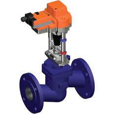 Belimo Globe Valve 40mm Flange DN125 Kvs220 24VAC/DC 35s 2-10V 2500N IP54 H6125SP/EVC24A-MF