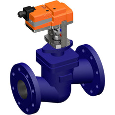 Belimo Globe Valve 18mm Flange DN100 Kvs125 24VAC/DC 150s BACnet 0-10/2-10V 1000N IP54 H6100X125-SP2/NV24A-MOD