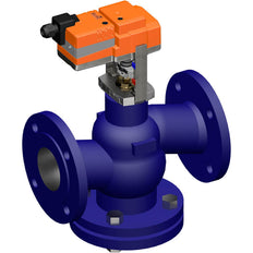 Belimo Globe Valve DN80 Flange 18mm Stroke Kvs90 24VAC/DC 150s 0-10V 1000N IP54 H679N/NV24A-SZ-TPC