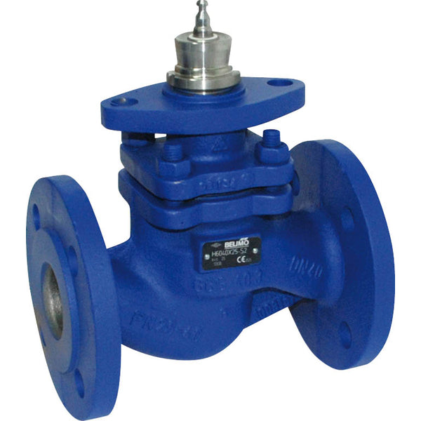 Belimo Globe Valve 15mm Flange DN25 Kvs6.3 100-240VAC 150s 2/3-point 1000N IP54 H6025X6P3-S2/NV230A-TPC
