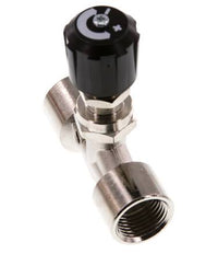 G1/2'' Nickel Plated Brass Needle Valve NBR 18 bar - NLBN