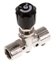 G3/8'' Nickel Plated Brass Needle Valve NBR 18 bar - NLBN