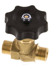 G3/8'' Male Brass Needle Valve NBR 40 bar - NLB