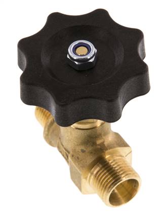 G3/8'' Male Brass Needle Valve NBR 40 bar - NLB
