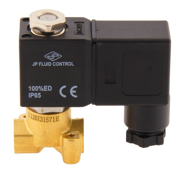 Solenoid Valve CM-DA 1/8'' Brass FKM 0-10bar 24V DC