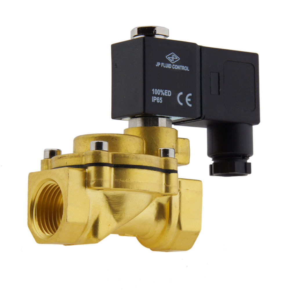 Solenoid Valve CM-IA 1/2'' compact brass FKM 0.5-12bar 12V DC