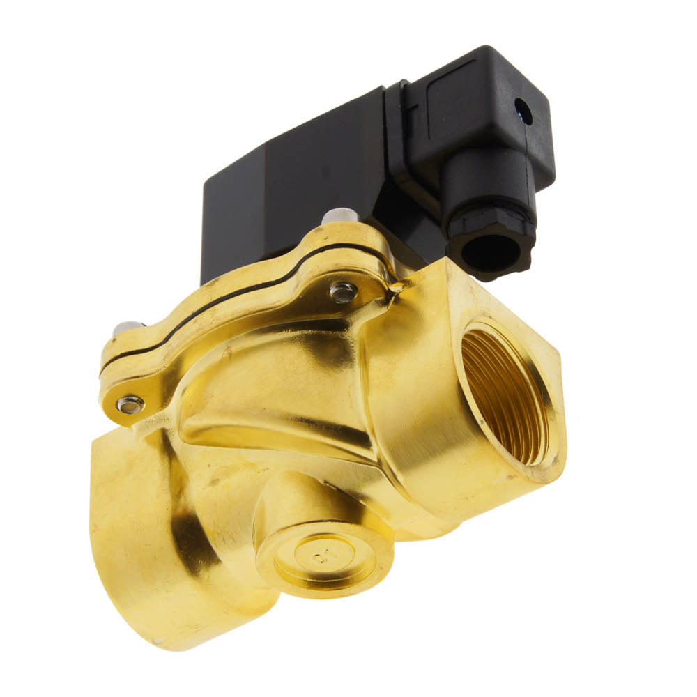 Solenoid Valve DF-SA 1'' brass FKM 0-10bar 230V AC