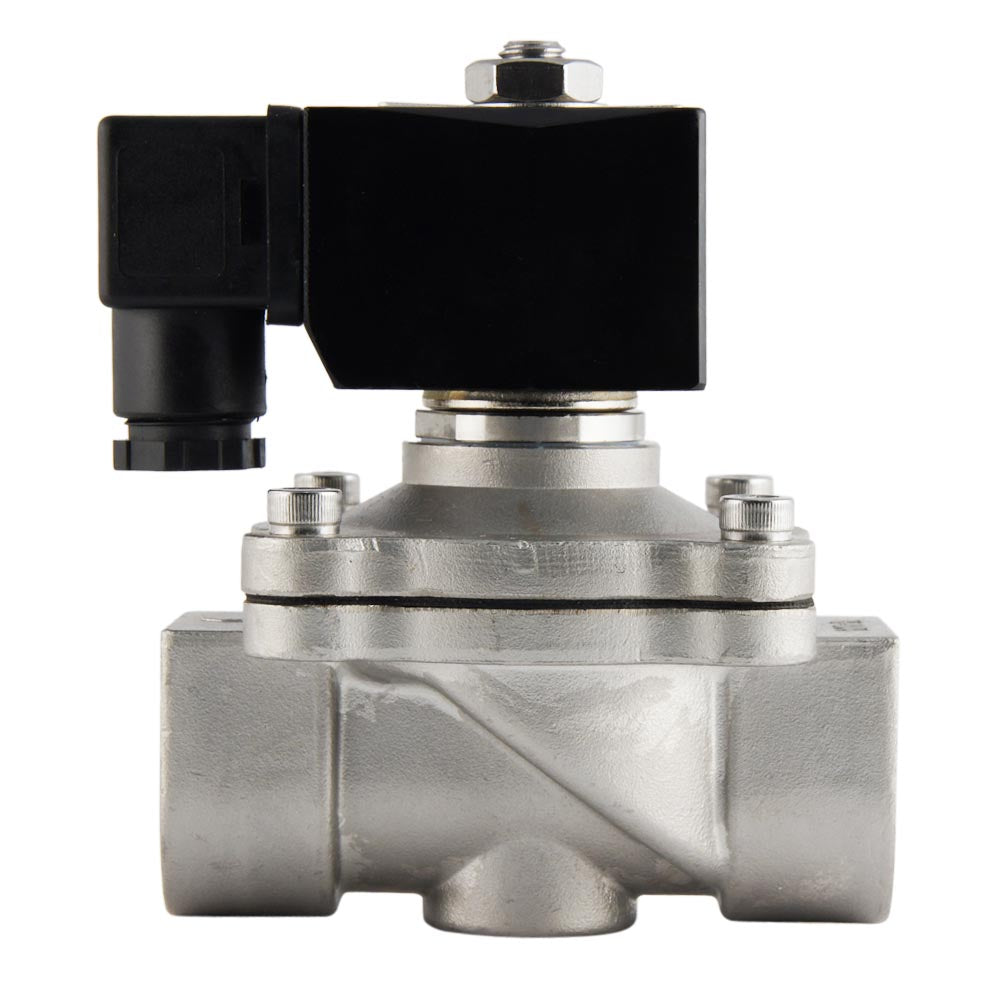 Solenoid Valve DF-SA 1'' stainless steel FKM 0-6bar 12V DC