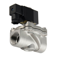 Solenoid Valve DF-SA 1'' stainless steel FKM 0-10bar 230V AC