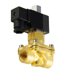 Solenoid Valve DF-SB 1/2'' NO brass EPDM 0-5bar 24V AC