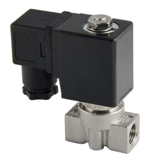 Solenoid Valve ST-DA 1/4'' stainless steel FKM 0-13bar 24V AC