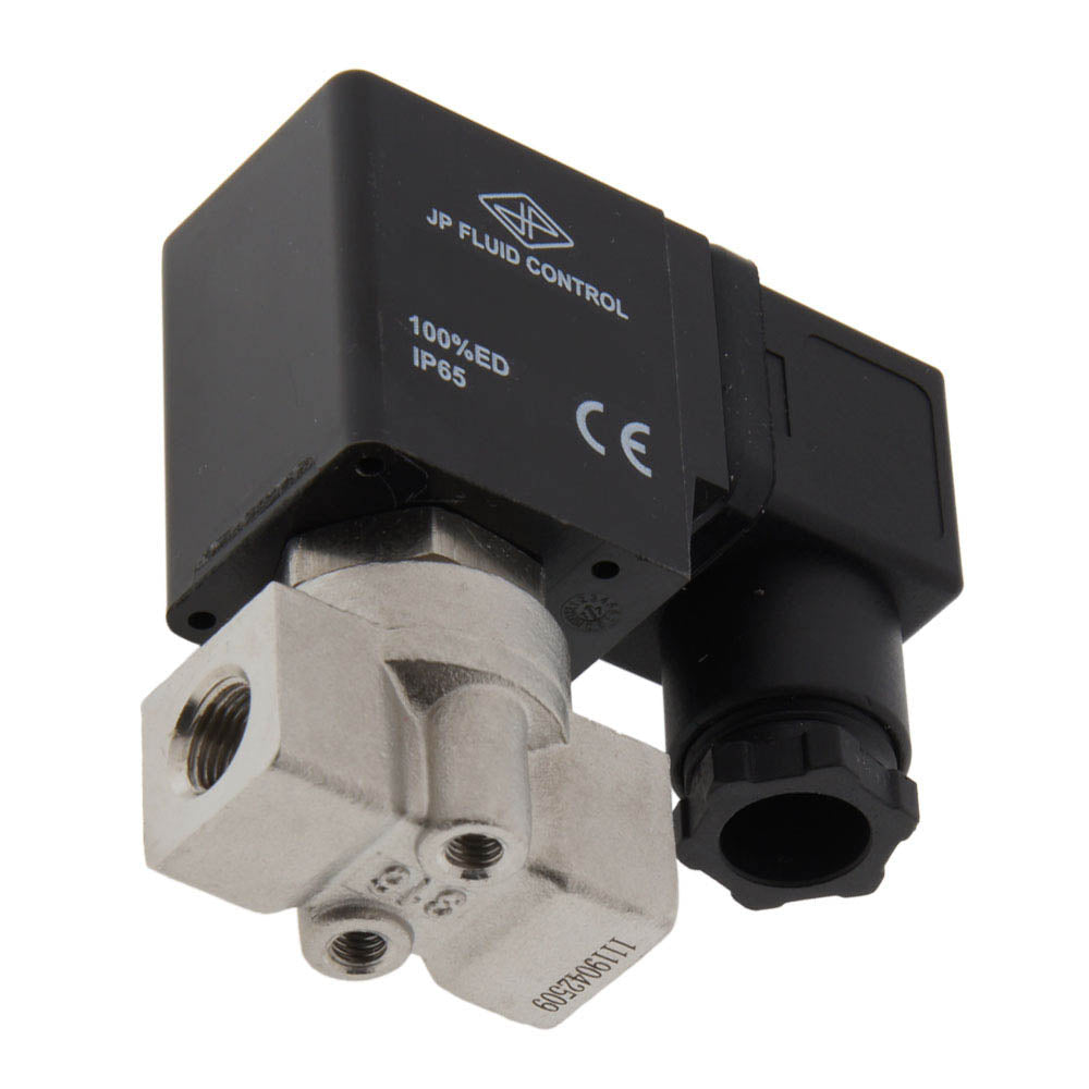 Solenoid Valve ST-DA 1/8'' stainless steel FKM 0-13bar 120V AC