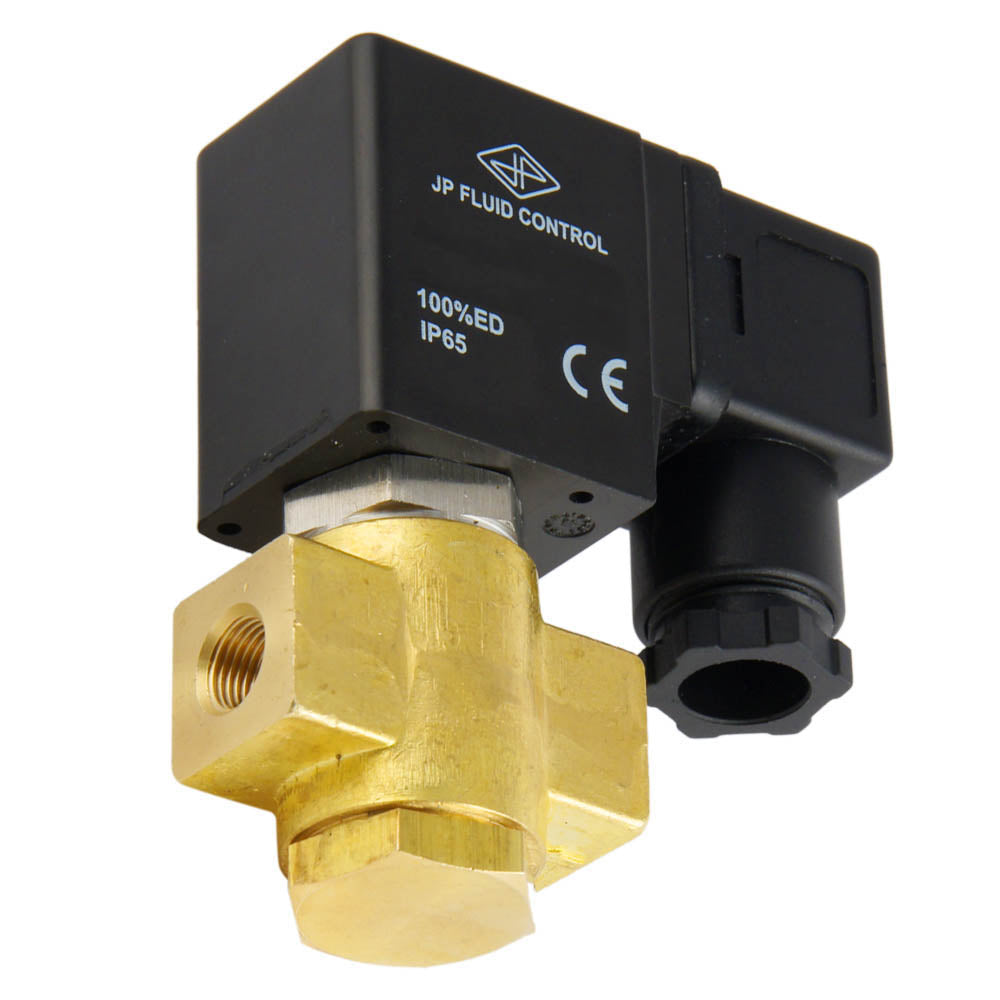 Solenoid Valve ST-DB 1/8'' NO brass EPDM 0-12bar 120V AC