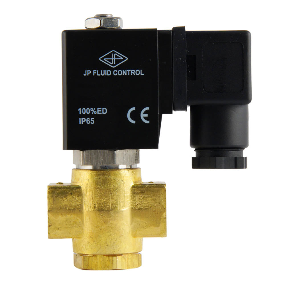Solenoid Valve ST-DB 1/8'' NO brass EPDM 0-12bar 12V DC