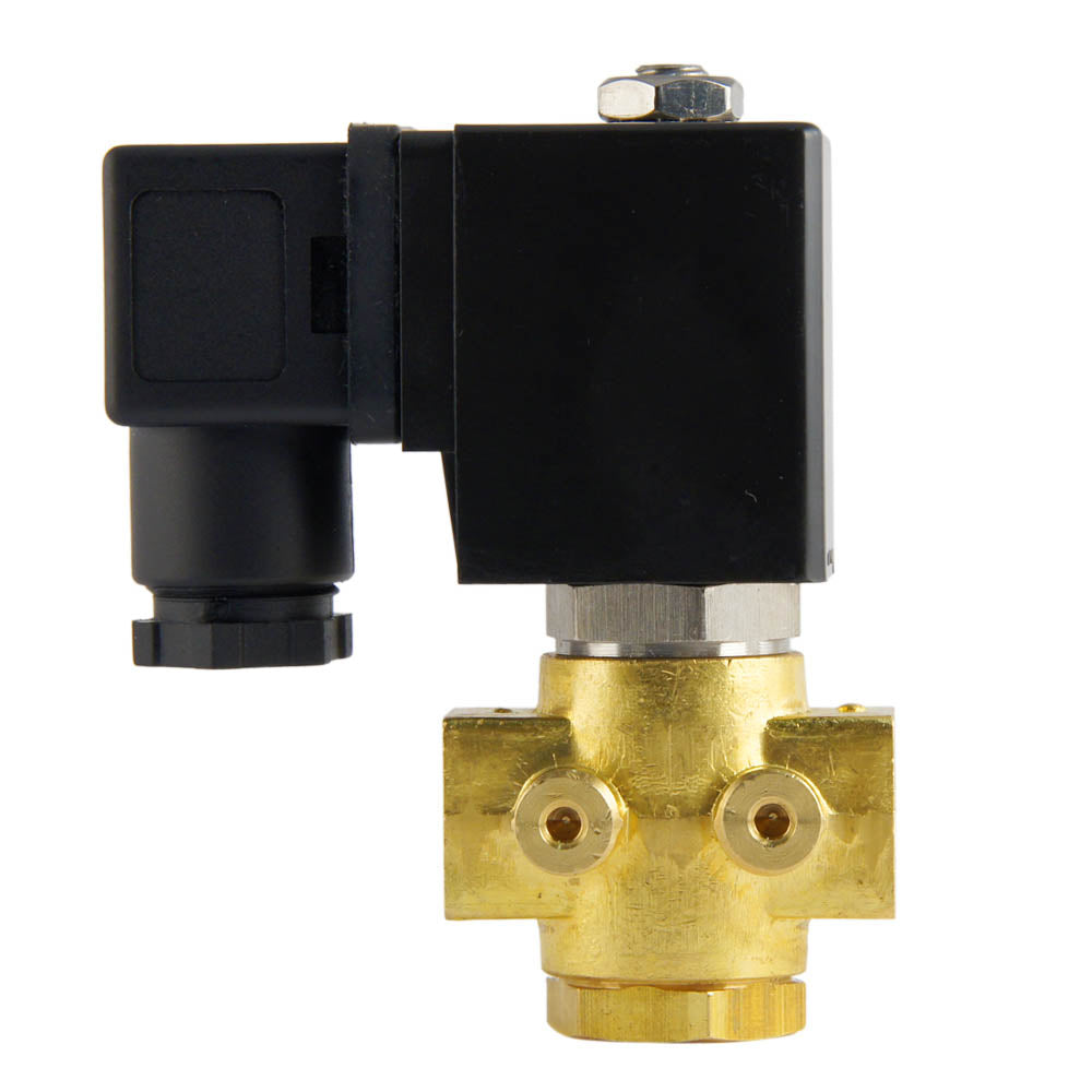 Solenoid Valve ST-DB 1/8'' NO brass EPDM 0-12bar 230V AC