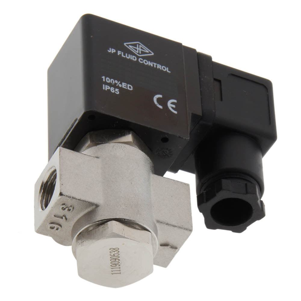 Solenoid Valve ST-DB 1/4'' NO stainless steel EPDM 0-12bar 12V DC