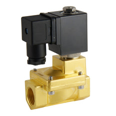 Solenoid Valve ST-IA 1/2'' NPT brass FKM 0,5-16bar 12V DC