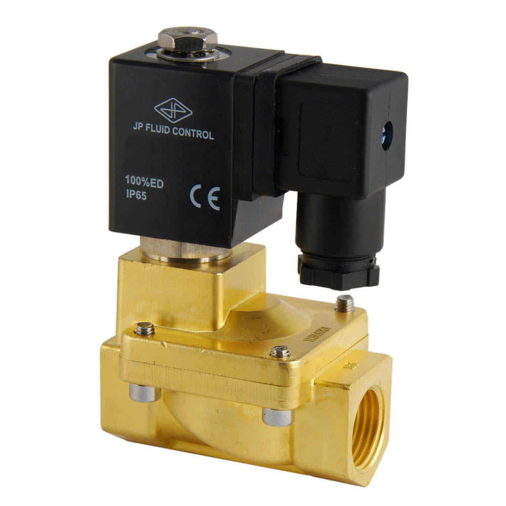 Solenoid Valve ST-IA 1/2'' NPT brass FKM 0,5-16bar 120V AC