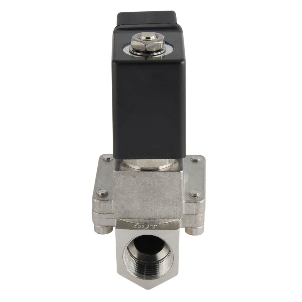Solenoid Valve ST-IA 1/2'' stainless steel FKM 0,5-16bar 120V AC