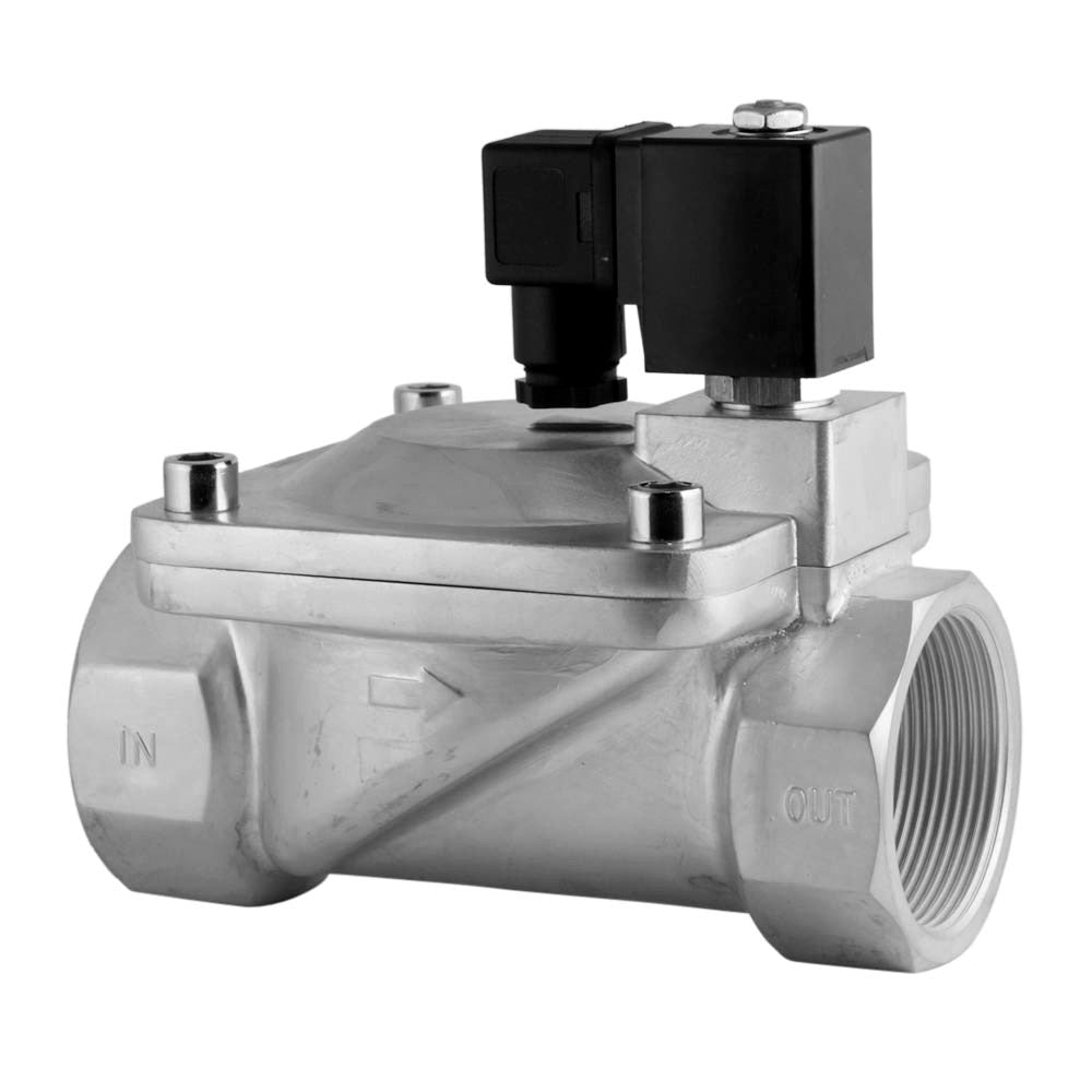 Solenoid Valve ST-IA 2'' Stainless Steel EPDM 0,5-16bar 12V DC