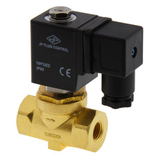 Solenoid Valve ST-SA 1/4'' NPT brass FKM 0-16bar 120V AC