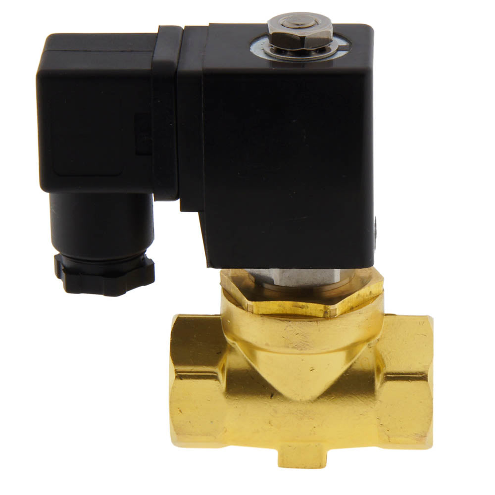 Solenoid Valve ST-SA 1/4'' NPT brass FKM 0-16bar 120V AC