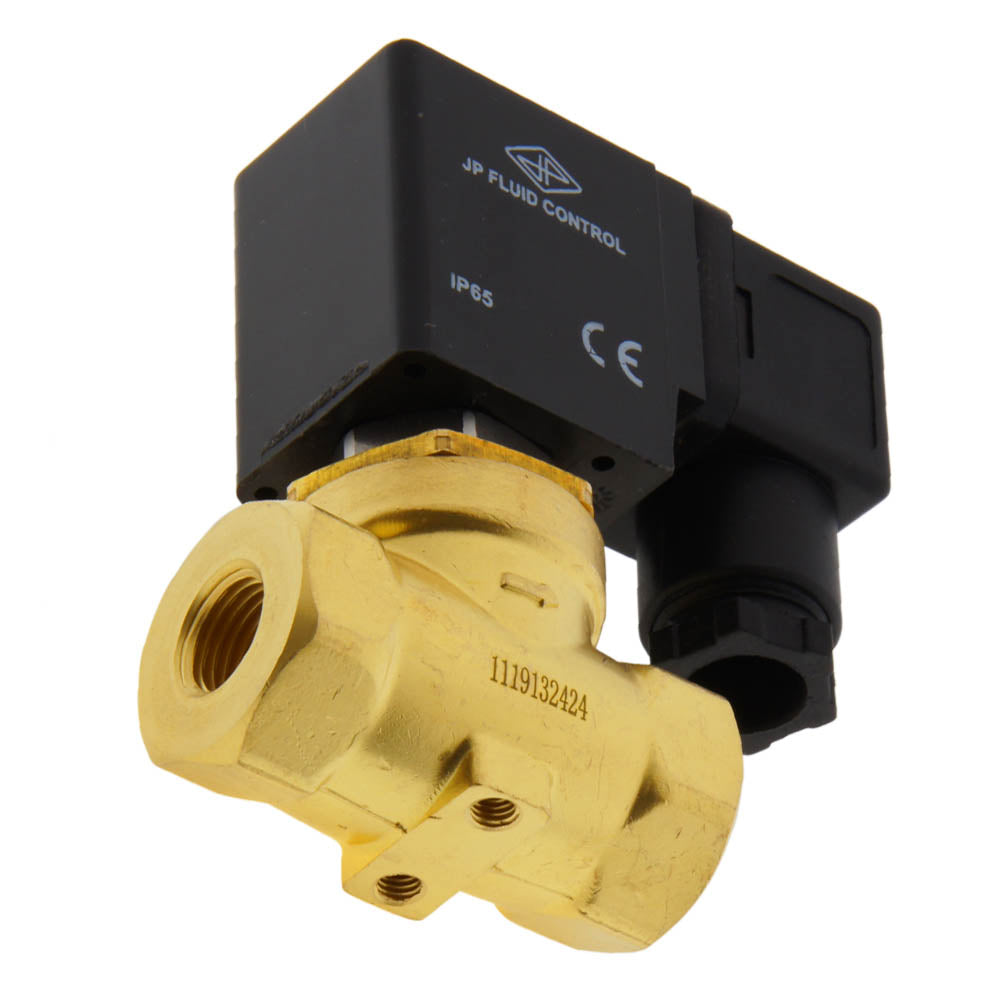 Solenoid Valve ST-SA 1/4'' NPT brass FKM 0-16bar 120V AC