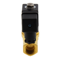 Solenoid Valve ST-SA 1/2'' brass FKM 0-10bar 24V DC