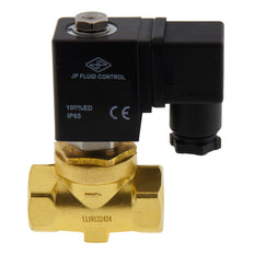 Solenoid Valve ST-SA 1/4'' NPT brass FKM 0-16bar 120V AC