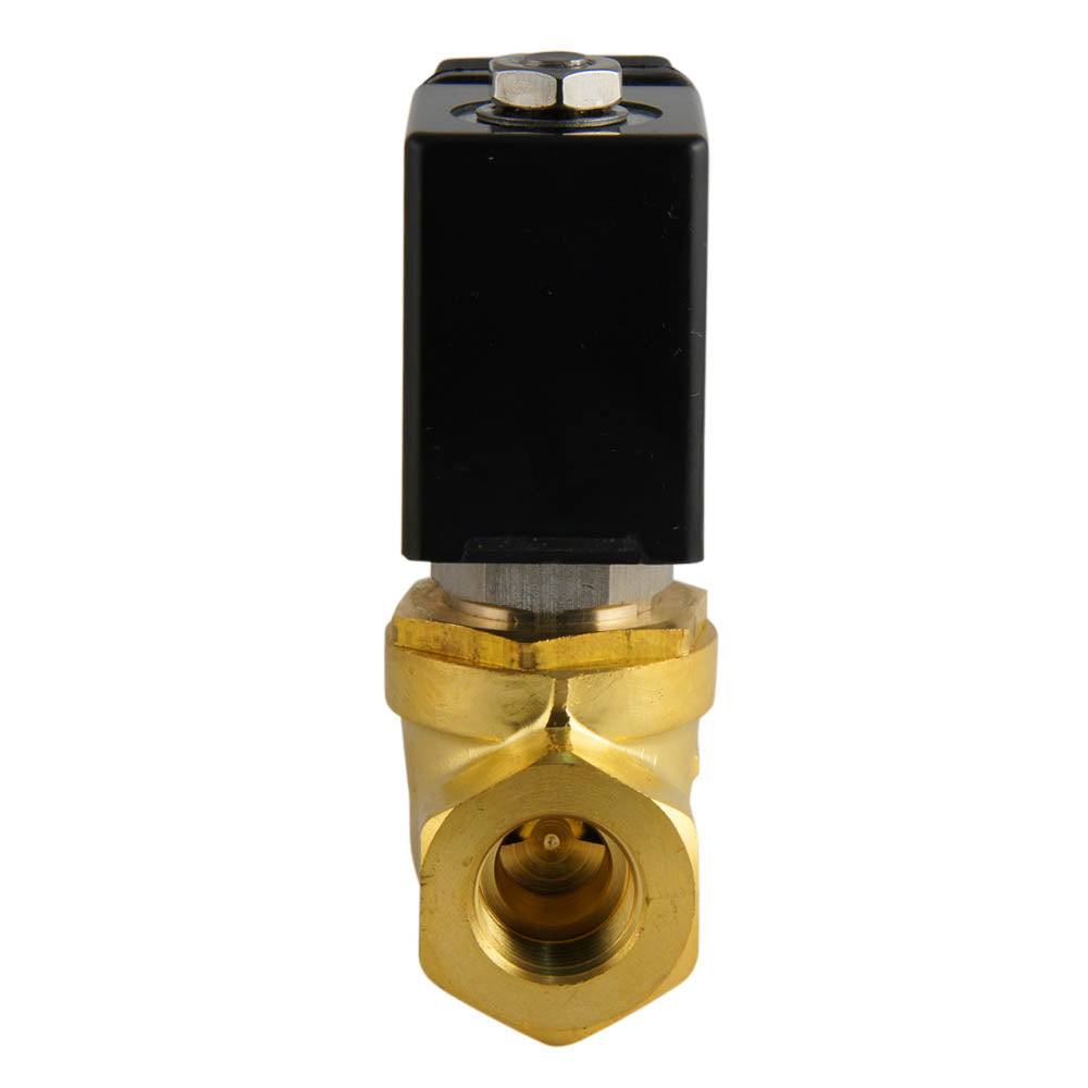 Solenoid Valve ST-SA 3/8'' NPT brass FKM 0-10bar 12V DC