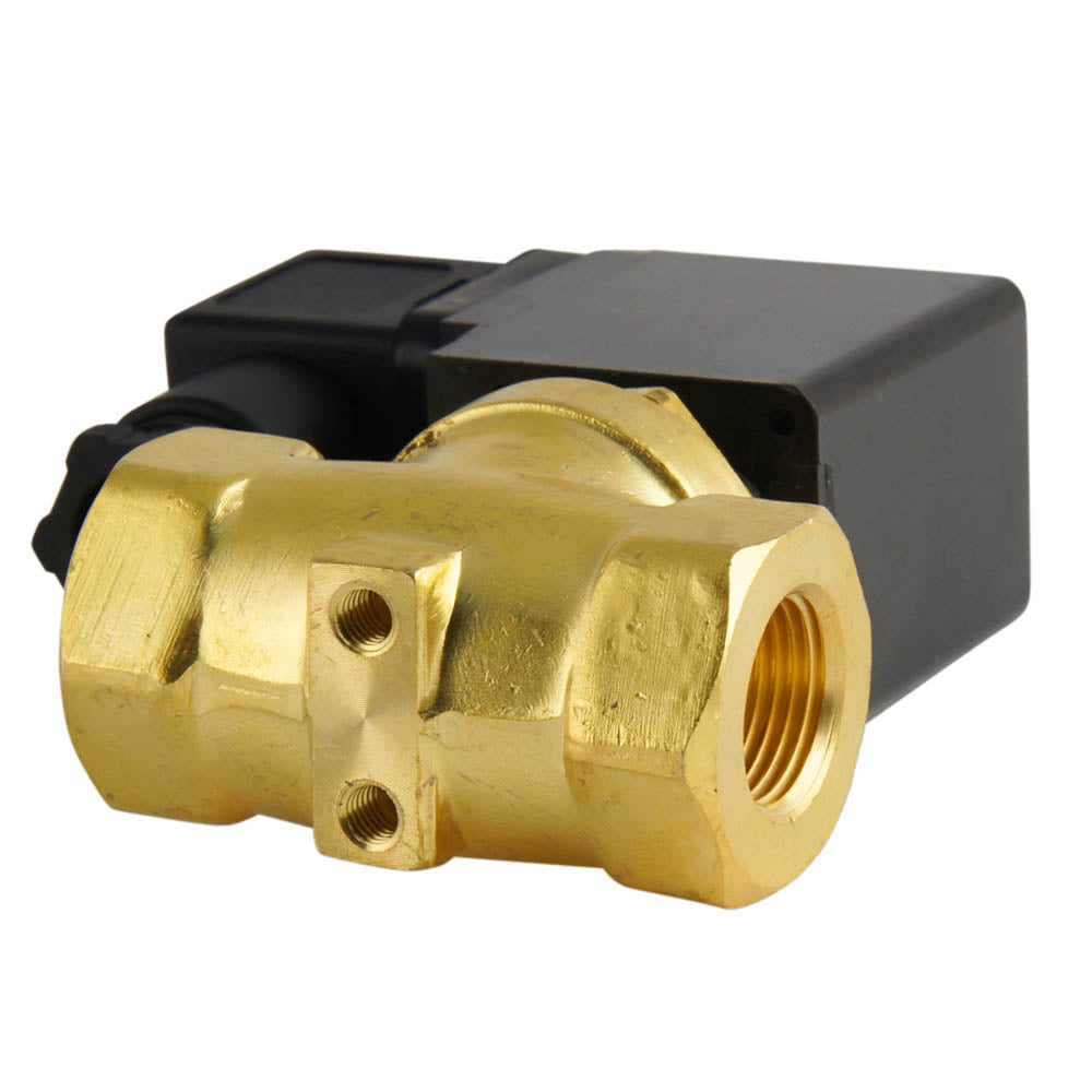 Solenoid Valve ST-SA 3/8'' brass FKM 0-10bar 12V DC