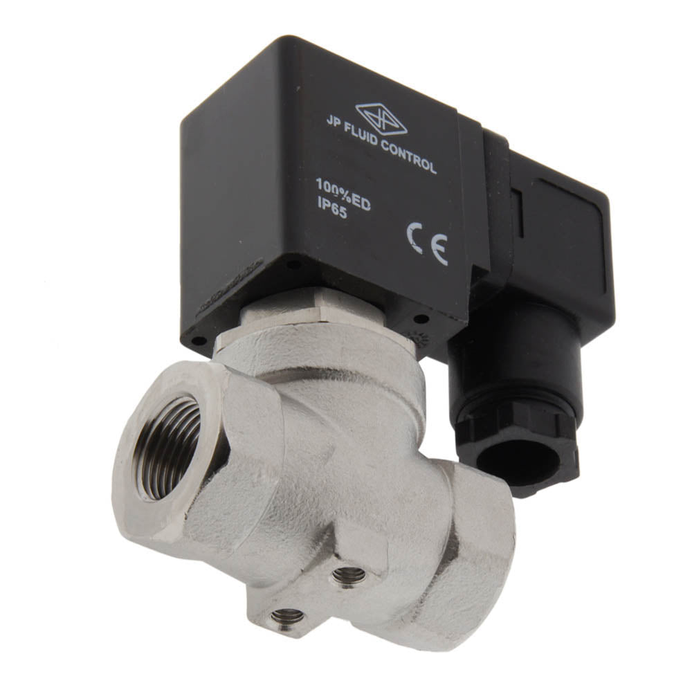 Solenoid Valve ST-SA 3/8'' NPT stainless steel FKM 0-16bar 24V AC
