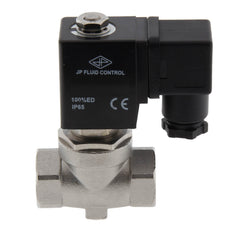 Solenoid Valve ST-SA 3/8'' stainless steel FKM 0-16bar 120V AC