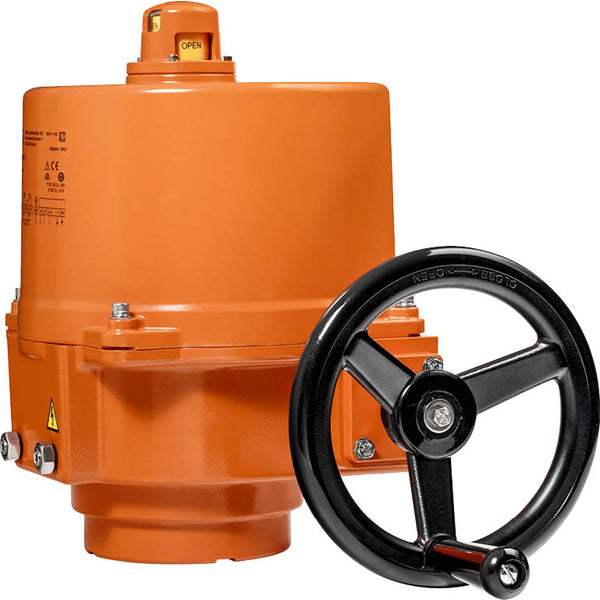 Belimo Butterfly Valve DN400/PN16 Wafer 120-240VAC/DC Modulating GGG40 EPDM IP67 ISO 5211 MFT Terminals 32s 650Nm D6400N/SY6-230-MF-T