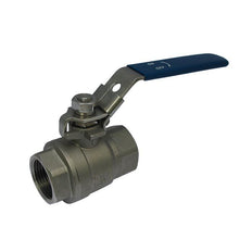 660 - G2-1/2'' 2-Way Ball Valve Full Bore Stainless Steel F/F