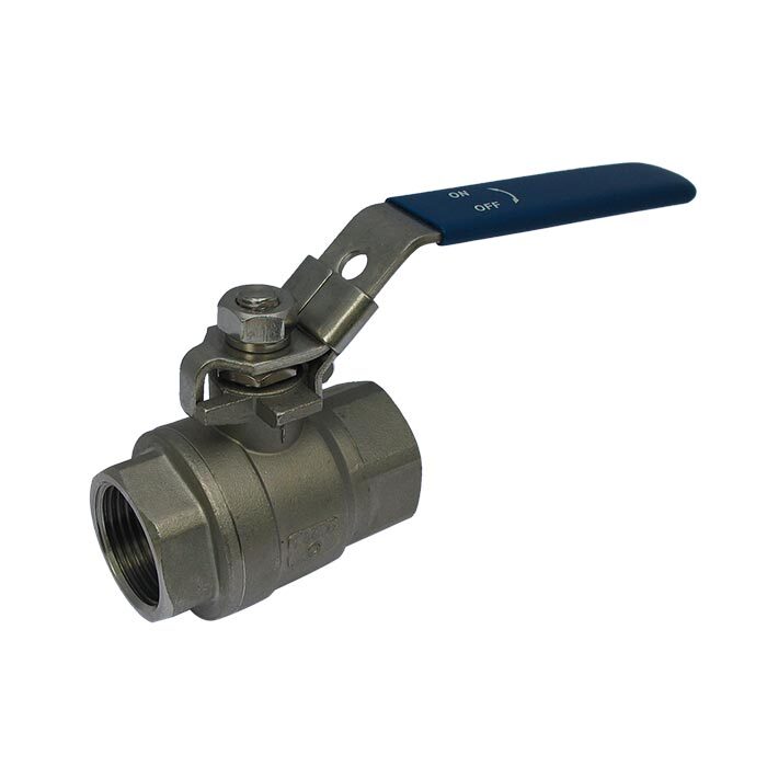 660 - G2'' 2-Way Ball Valve Full Bore Stainless Steel F/F